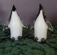Murano Archimede Seguso Alabastro Penguin Set Matching, perfect 50's