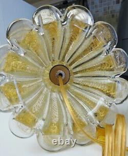 Murano Art Glass Barovier & Toso Cordonato d' Oro Lamp Chords Of Gold
