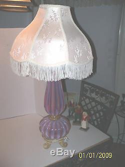 Murano Barovier &Toso 20th Century Art glass lamps