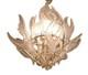 Murano Chandelier Mazzega 1970's Flame Mid-Century Modern Hand Blown