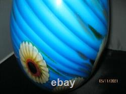 Murano Cristalleria D'arte Hand Blown Vase