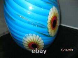 Murano Cristalleria D'arte Hand Blown Vase