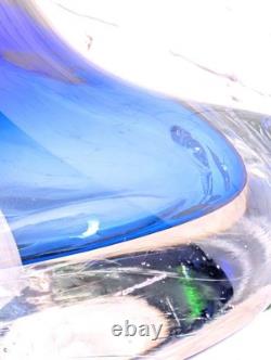 Murano Dog Vintage 1960s Glass Hand Blown 10in Rare