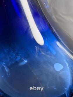 Murano Dog Vintage 1960s Glass Hand Blown 10in Rare