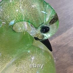Murano (Formia) (Set Of 2) Hand Blown Glass Doves Original Labels