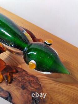 Murano Gecko hand-blown glass cristalleria d'arte