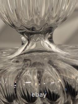 Murano Glass 3-Arm Candelabra Hand Blown Italian Art Glass Candle Holder 13¼