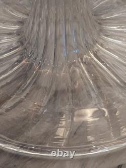 Murano Glass 3-Arm Candelabra Hand Blown Italian Art Glass Candle Holder 13¼