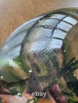 Murano Glass Aquarium Paperweight Large Fish Seaweed Riccardo Licata