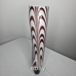 Murano Glass Fashion Boot Shape Vase, HandBlown Italian Art Decor, Home Accent