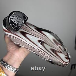 Murano Glass Fashion Boot Shape Vase, HandBlown Italian Art Decor, Home Accent