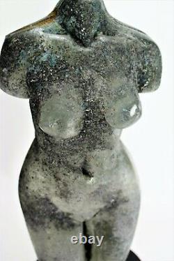 Murano Glass Nude Sculpture Signed Loredano Rosin