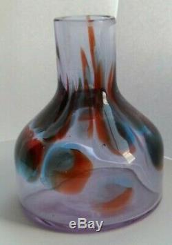 Murano Glass Rare Antonio Da Ros Gino Cenedese Blown Vase 1970