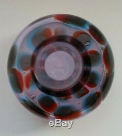 Murano Glass Rare Antonio Da Ros Gino Cenedese Blown Vase 1970