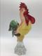 Murano Glass Rooster Hand Blown Original Sticker 11 Inches