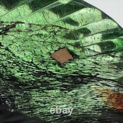 Murano Glass Rooster Hand Blown Original Sticker 11 Inches