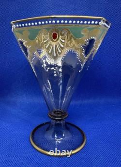 Murano Glass / Salviati Venetian Hand Blown/Hand Painted Glass