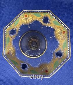 Murano Glass / Salviati Venetian Hand Blown/Hand Painted Glass