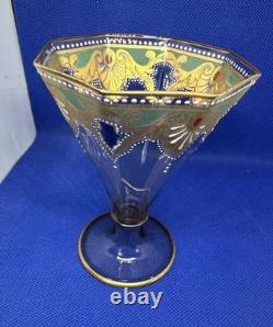 Murano Glass / Salviati Venetian Hand Blown/Hand Painted Glass