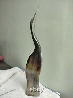 Murano Glass Sculpture by Oscar Zanetti Huron Glass Master Huge 24 tall Italy