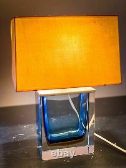 Murano Glass Table Lamp Signed by Paolo Venini from the 1950s