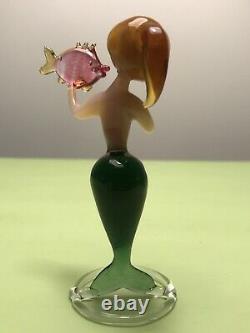 Murano Glass Vintage Italian Venetian Lot Dancing Figurines Mouth Blown Glass