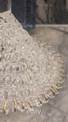 Murano Hand-Blown Art Glass Carousel Horse Large 11 Sculpture with Gold, Italy