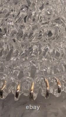 Murano Hand-Blown Art Glass Carousel Horse Large 11 Sculpture with Gold, Italy