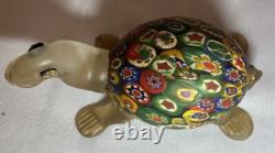Murano Hand Blown Art Glass Turtle