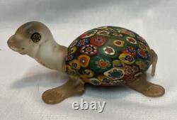 Murano Hand Blown Art Glass Turtle