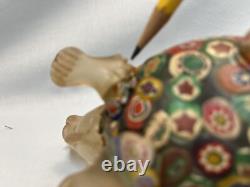 Murano Hand Blown Art Glass Turtle