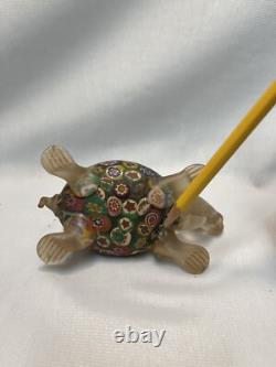 Murano Hand Blown Art Glass Turtle