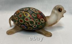 Murano Hand Blown Art Glass Turtle