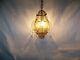 Murano Hand Blown Caged Glass Venetian Lantern Hanging Ceiling Light Lamp