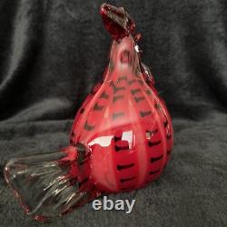 Murano Hand Blown Glass Hen
