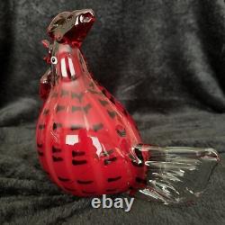 Murano Hand Blown Glass Hen