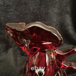 Murano Hand Blown Glass Hen