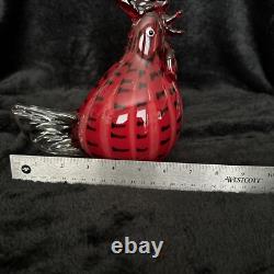 Murano Hand Blown Glass Hen