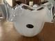 Murano Hand Blown White Handkerchief Large Bowl