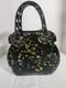 Murano Handbag Shaped Art Glass Vase Abstract Multicolor Hand Blown