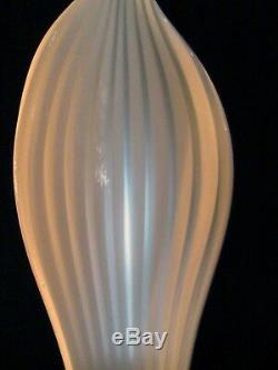 Murano Handblown Glass Franco Luce Seguso Chandelier 1960's Part Leaf