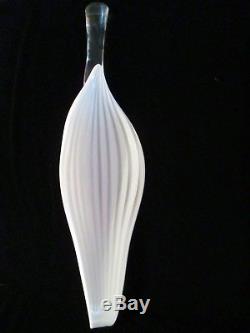 Murano Handblown Glass Franco Luce Seguso Chandelier 1960's Part Leaf