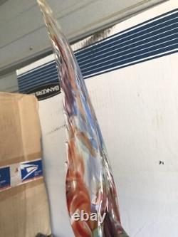 Murano Italian 1960's Hand Blown Glass Pheasant Antique Wonderful Condition