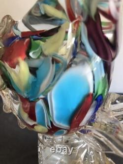 Murano Italian 1960's Hand Blown Glass Pheasant Antique Wonderful Condition