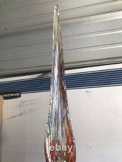 Murano Italian 1960's Hand Blown Glass Pheasant Antique Wonderful Condition