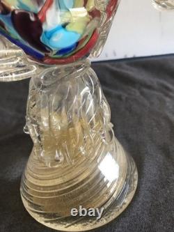 Murano Italian 1960's Hand Blown Glass Pheasant Set Antique. Wonderful Condition