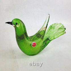 Murano Italian Art Glass Birds