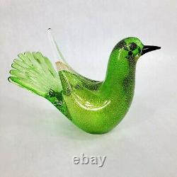 Murano Italian Art Glass Birds