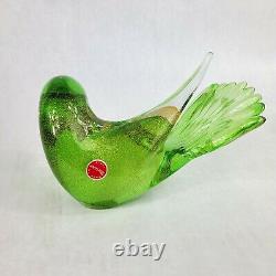 Murano Italian Art Glass Birds