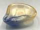 Murano Italy Archimede Seguso Falling Edge Bowl Ring Dish Hand Blown